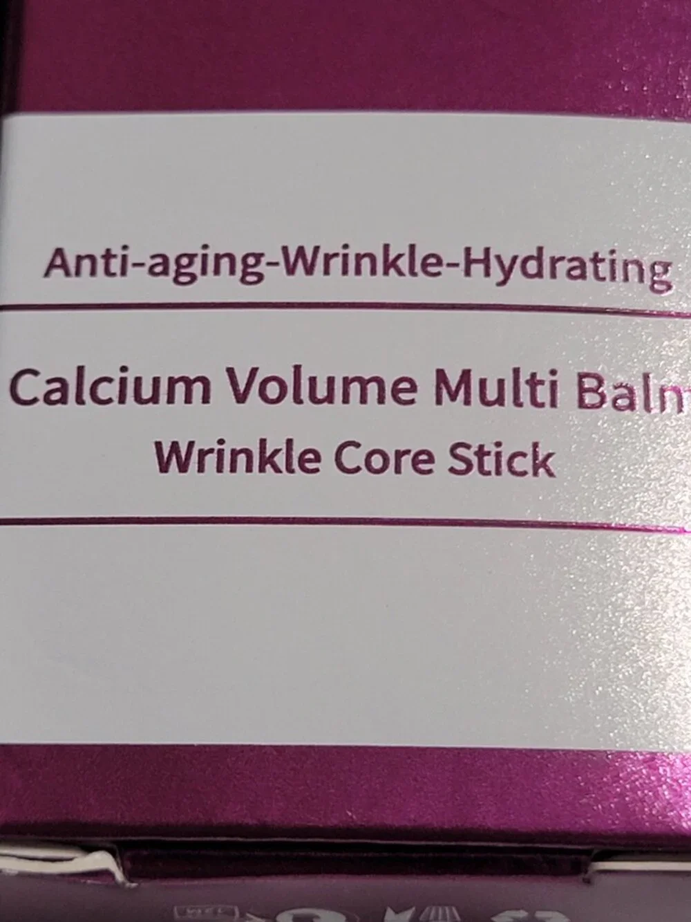 Barubt Calcium Power Multi Balm Firms Skin Core Stick Exp 08/27/2028 New